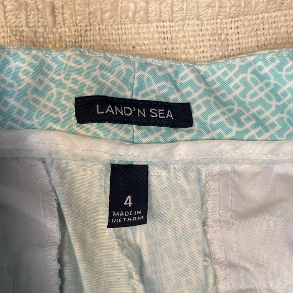 Blue Patterned Shorts - Picture 3 of 4